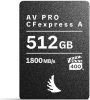 ANGELBIRD Cartão CFexpress AV PRO Tipo A 512GB