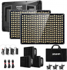 APUTURE Amaran Kit 3 Paineis Led P60x