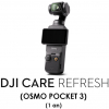 DJI Garantia Care Refresh para Osmo Pocket 3 (1ano)