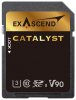 EXASCEND Cartão SD 128GB UHS-II V60 R280/W100 Catalyst Serie
