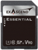 EXASCEND Cartão SD 256GB UHS-II V90 R300/W280 Essential Serie