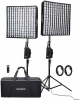 GODOX FL150S-K2 2 Painel LED Flexível FL100S com suporte e Saco