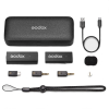 GODOX MoveLink Mini Usb-C Kit 1 - 1 Receptor e 1 Transmissor Preto