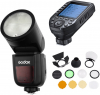 GODOX Kit Flash Speedlite V1 + X-ProII+ Acessórios para Olympus/Pana