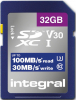 INTEGRAL Cartão SD 32GB Classe 10 UHS-I V30 R100 MB/s