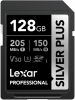 LEXAR Cartão SDXC Silver Plus 128GB UHS-1 (205/150MB/s)