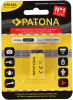 PATONA Pilha Recarregável CR123A 700mAh 3.7V 2.59Wh