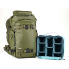 SHIMODA Mochila Action X25 v2 Starter Kit Verde Kaki