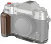 SMALLRIG 4736 Grip L em Madeira para Fuji X-T50 Charcoal Silver