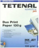 TETENAL Papel Spectrajet Duoprint A3+ 130g 100 Folhas